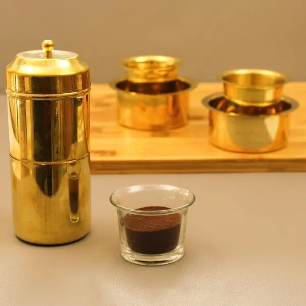 Discover the Health Benefits of Drinking Coffee in a Brass Glass