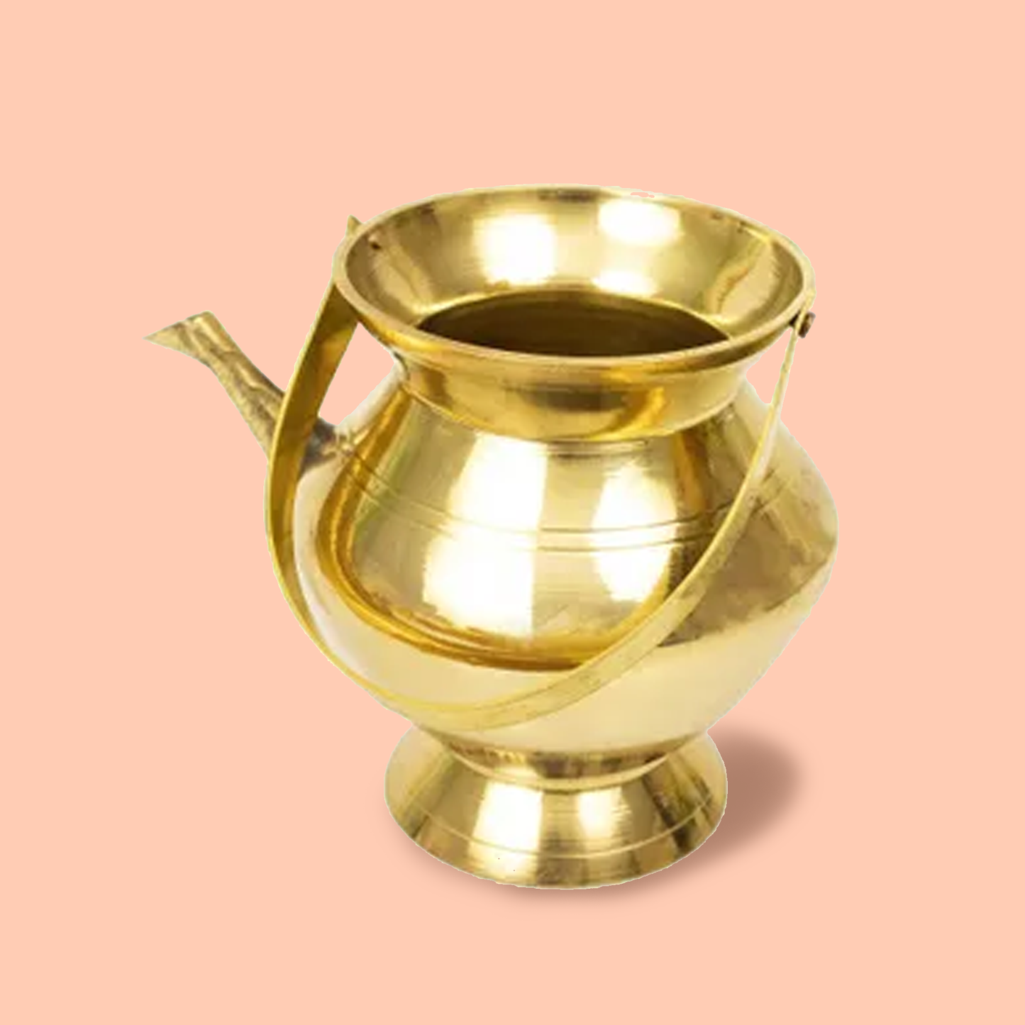 पूजा के लिए पीतल का कमंडल