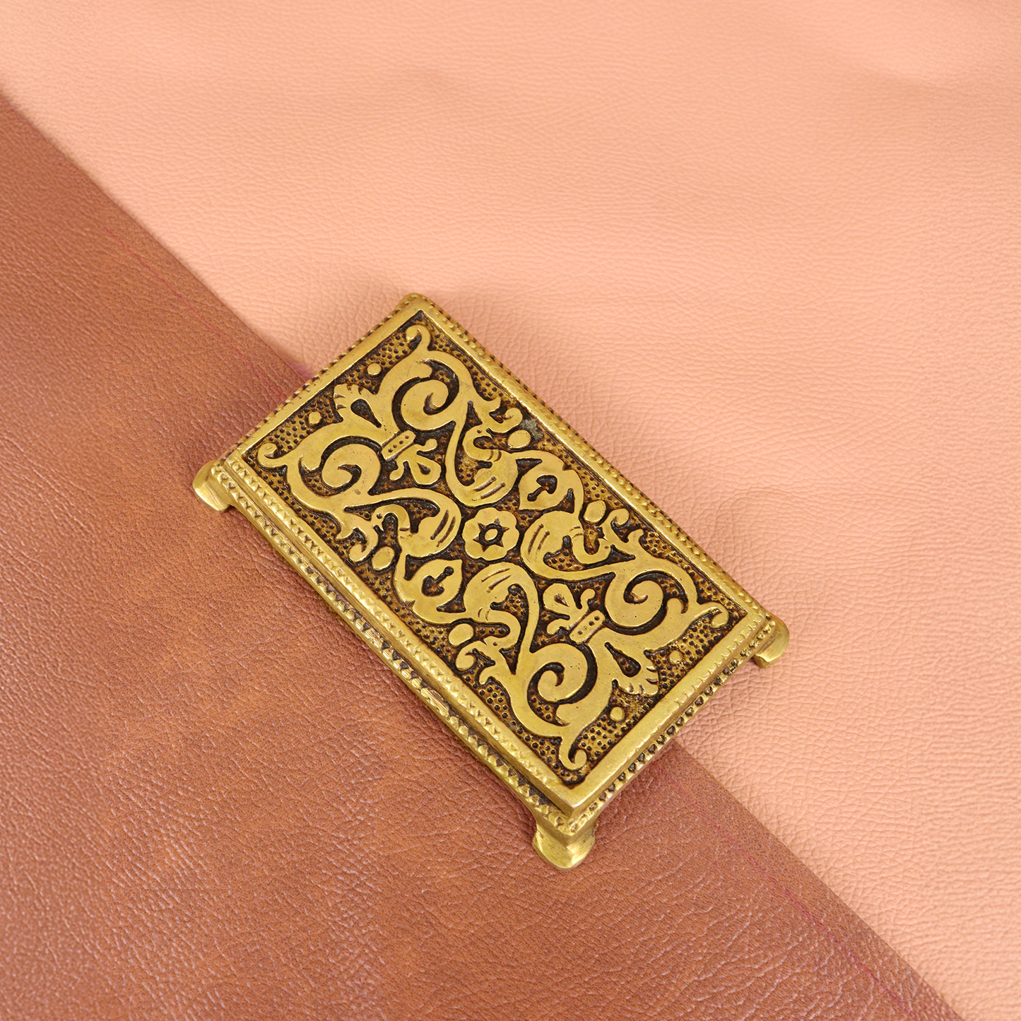 Antique Brass Rectangle Chowki