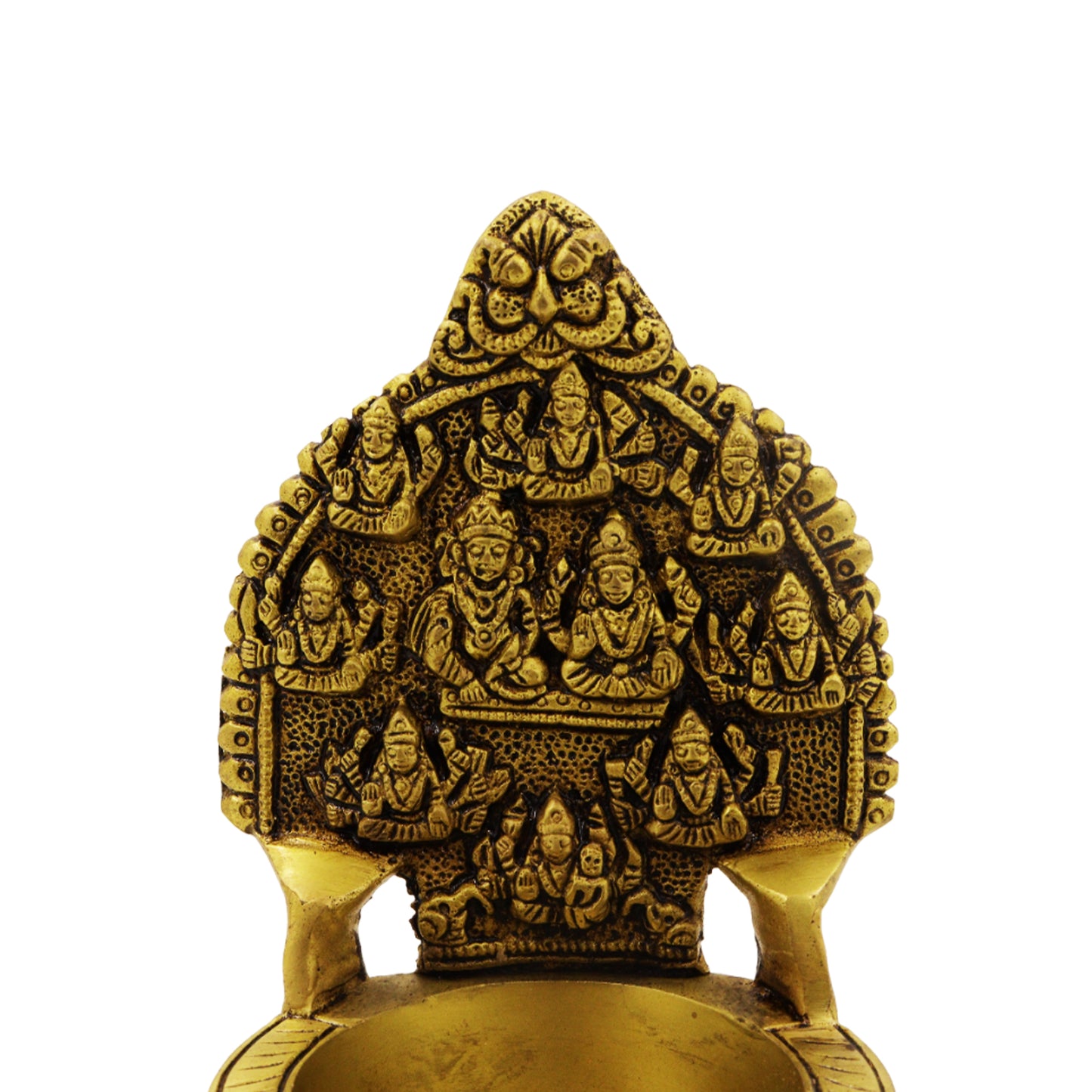 Antique Gajalakshmi Diya (Pital Prachin Gaj Laxmi Deepak)