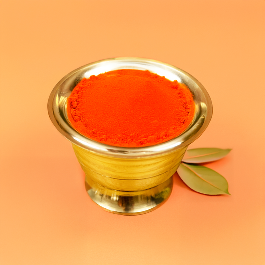 पीतल का चंदन कटोरा- पदम पायला स्टैंड