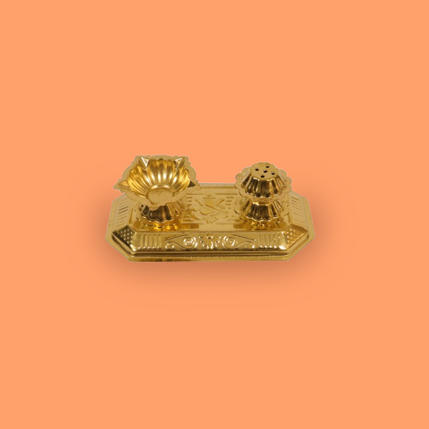 Brass 5 Deep with Agarbathi