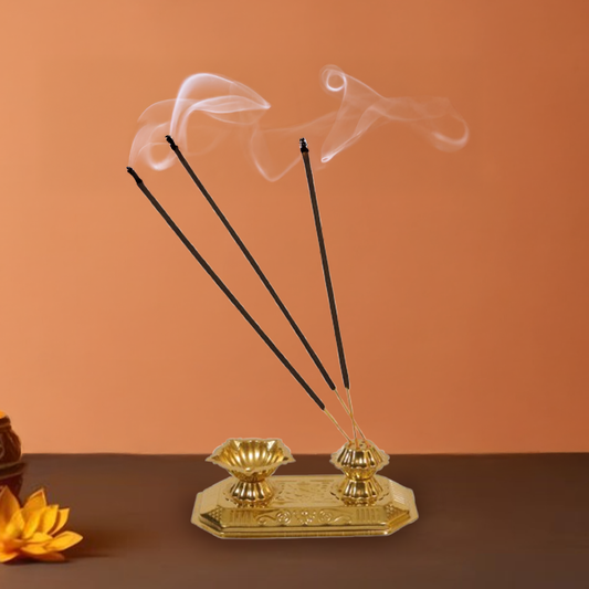 Brass 5 Deep with Agarbathi