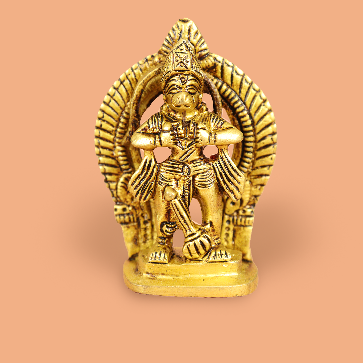 Hanuman Arch Brass Idol