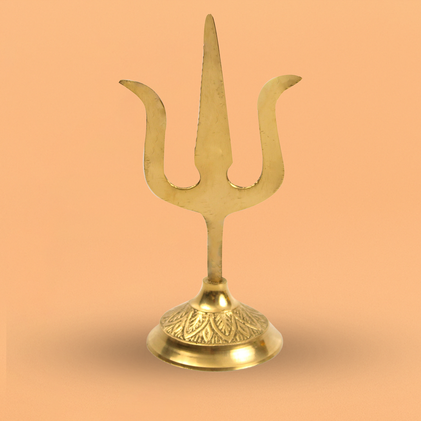 Brass Mini Soolam (Pital Chota Trishul / Shiva Weapon)