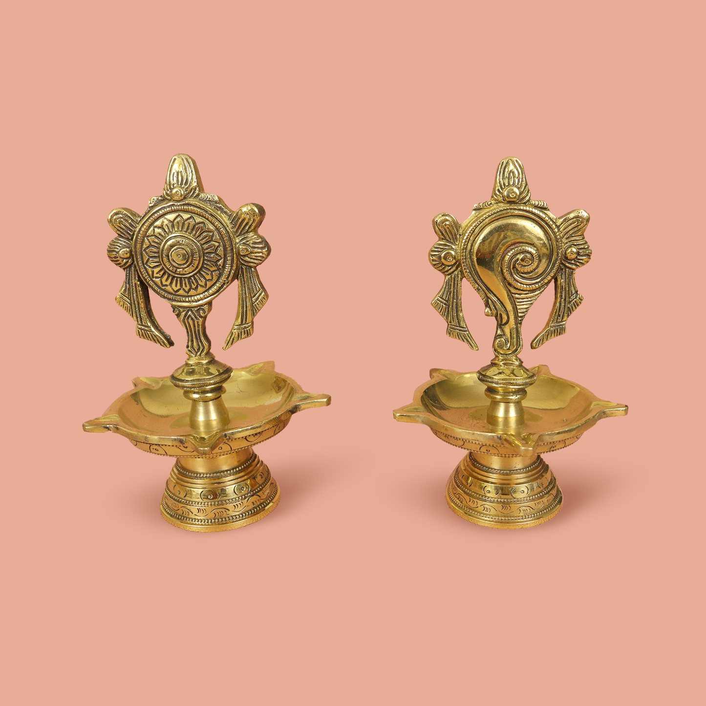 Shanku Chakra 5-Face Lamp