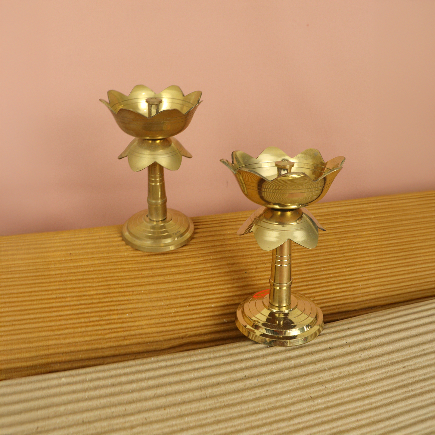 KV Lotus Brass Diya 2
