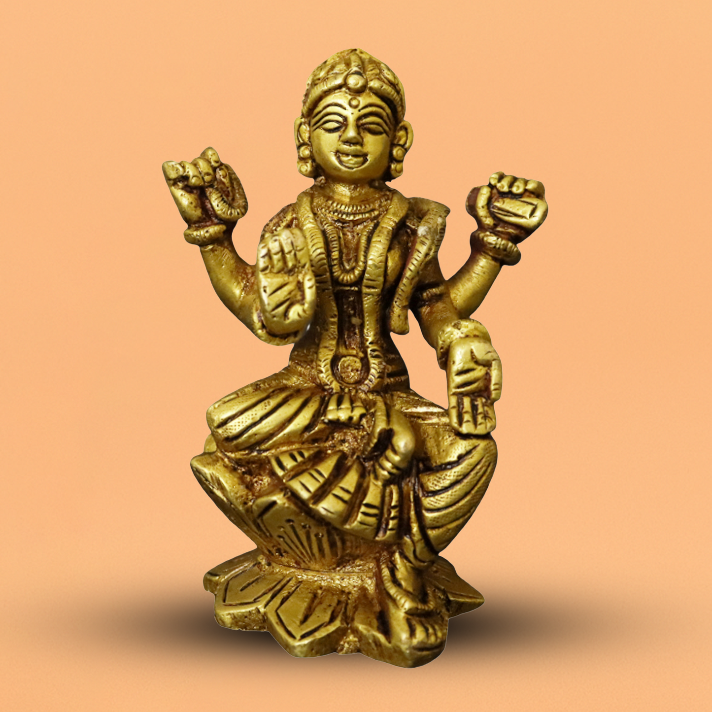 Brass Bala Tripura Sundari Idol (Pital Devi Murti)