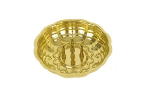 Brass Zigzag Agarbatti Stand