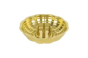Brass Zigzag Agarbatti Stand