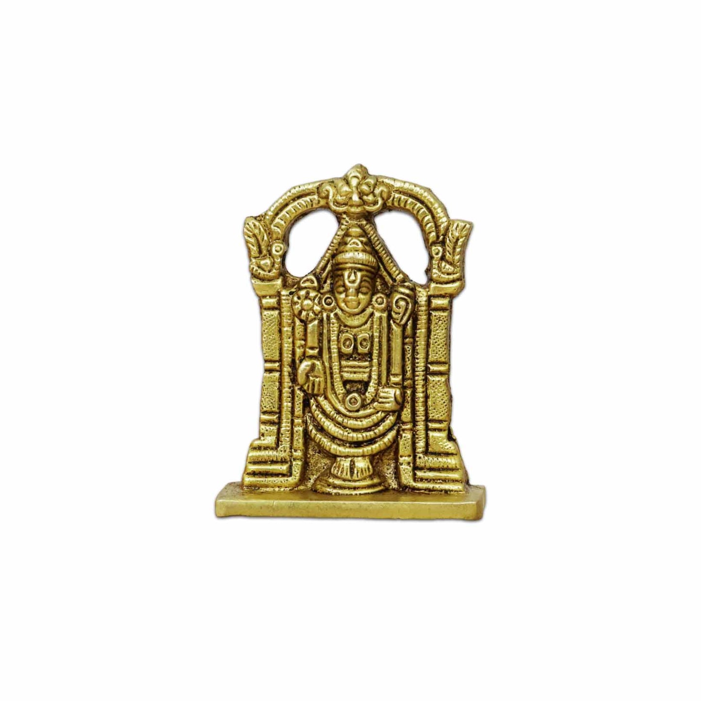 Brass VDM Perumal - 120gm (Pital Vishnu Murti / Tirupati Balaji)