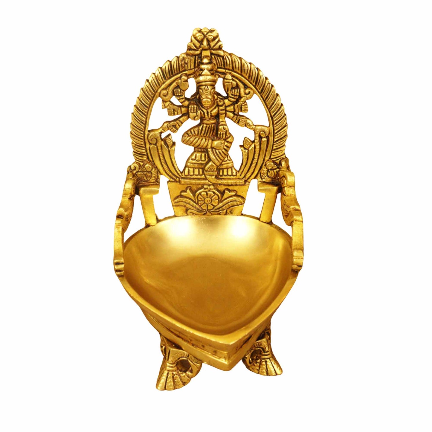 Brass Antique Varahi Vilaku (1.390 gm) (Pital Prachin Varahi Deepak)