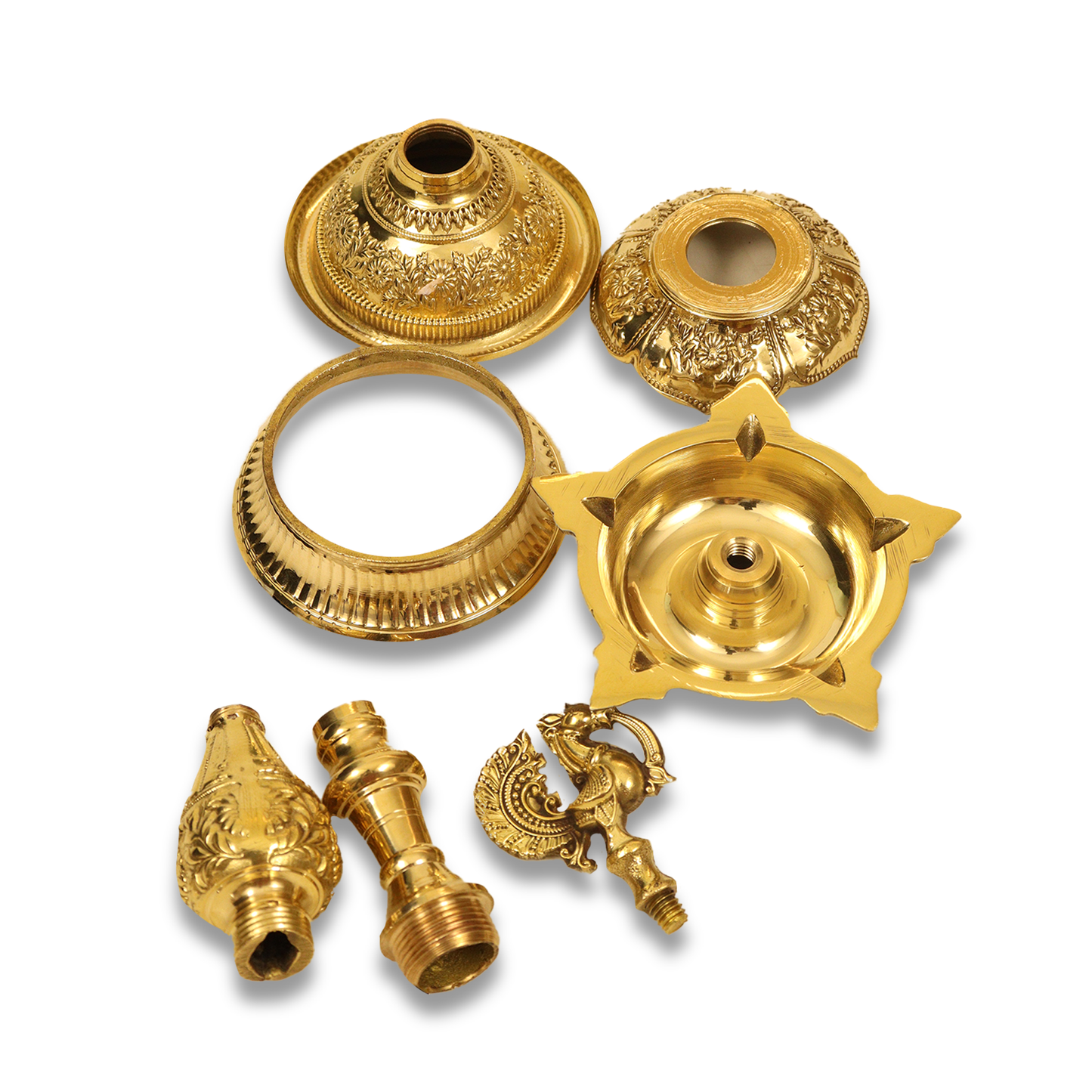 Brass Mahalakshmi Kuthu Vilakku (Pital Maha Laxmi Deepak)