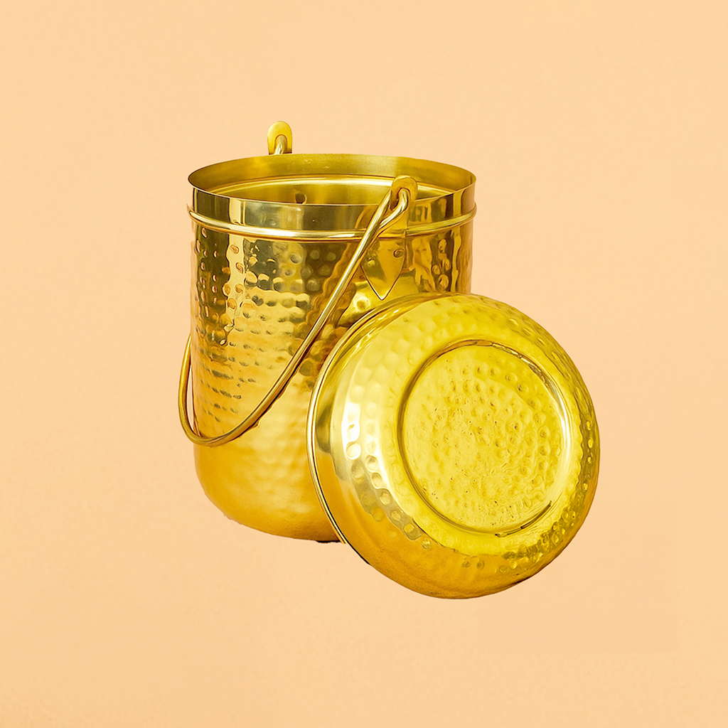 Brass Hammered Thukku