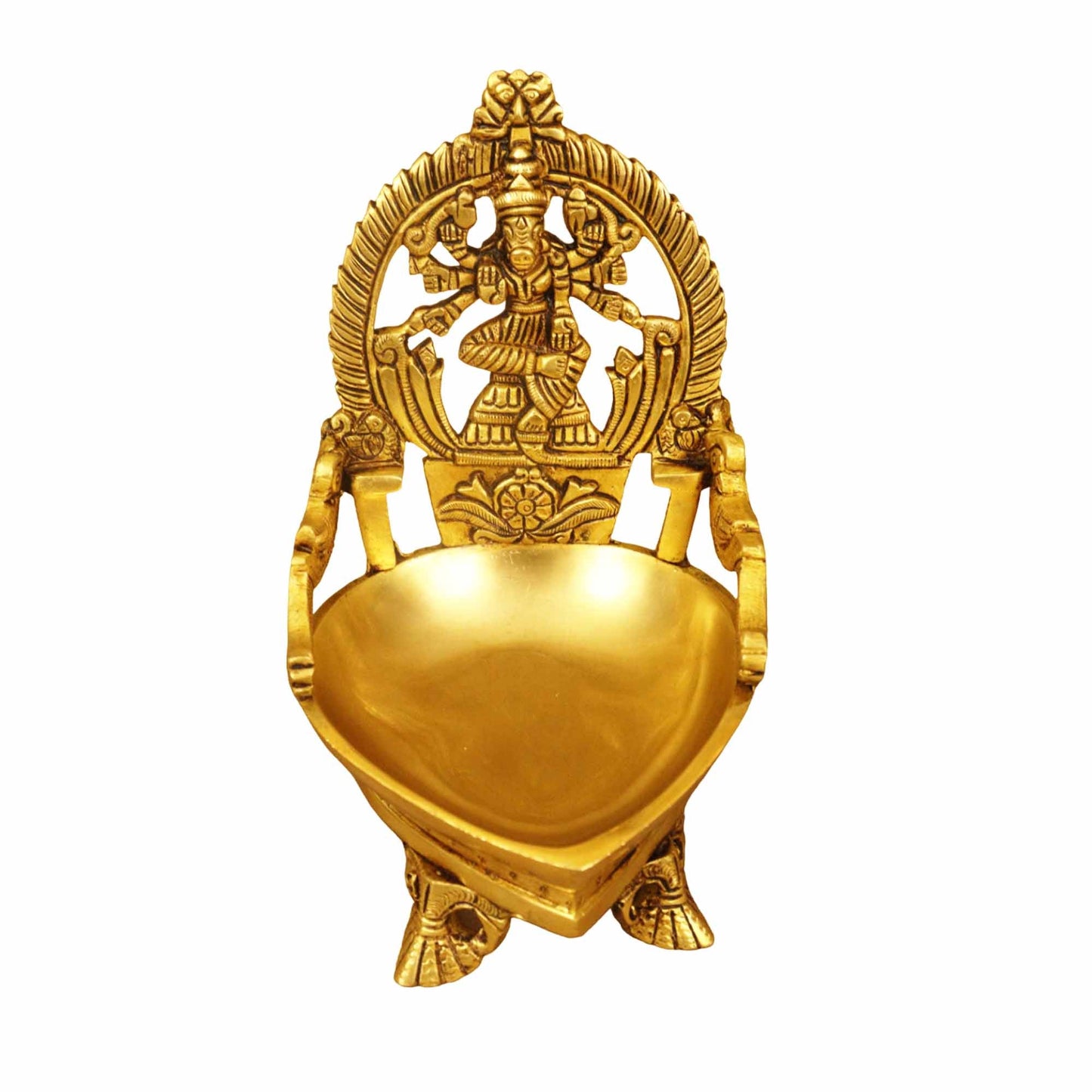 Brass Antique Varahi Vilaku (1.390 gm) (Pital Prachin Varahi Deepak)