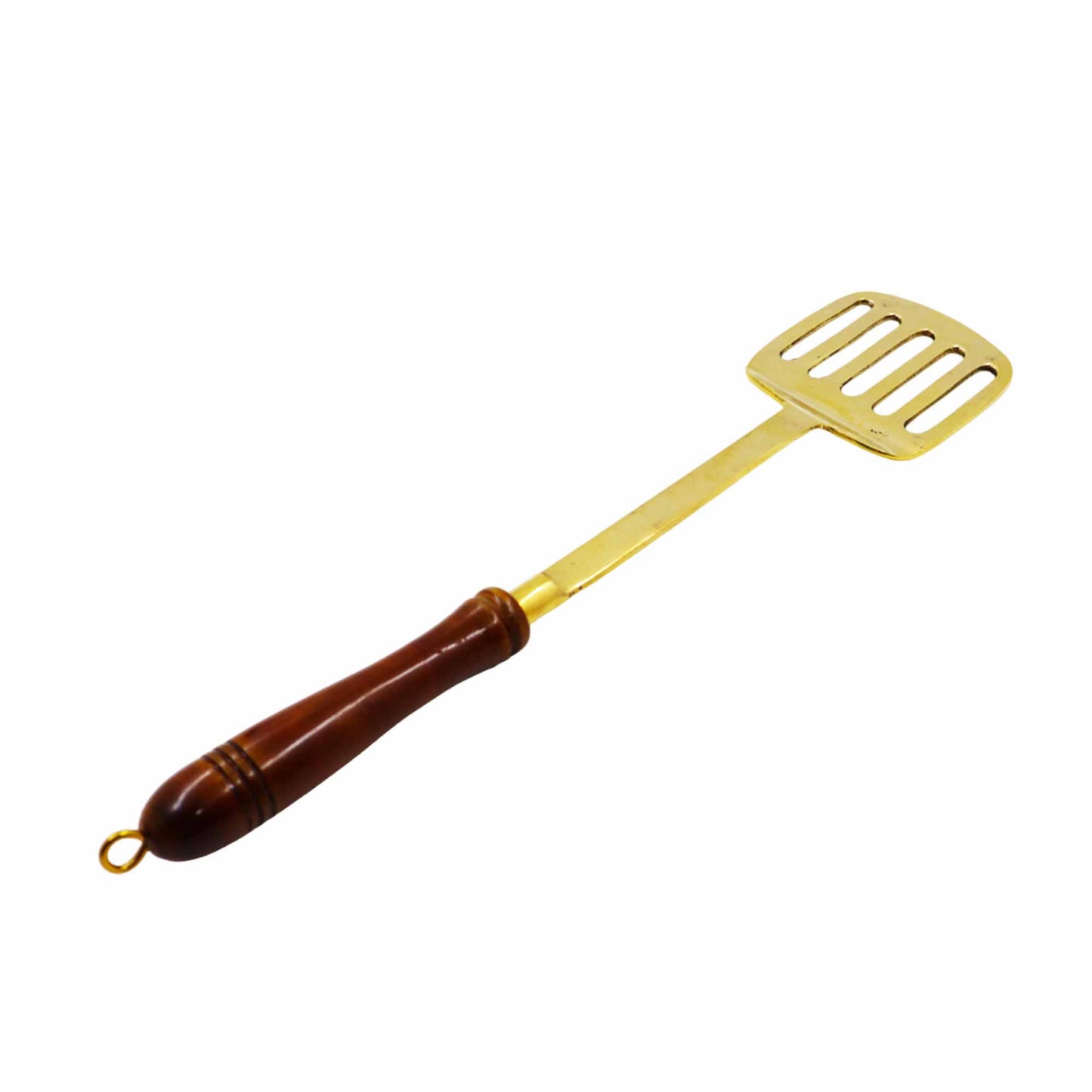 Brass Cutlary Wooden Handle-Tawa Karandi