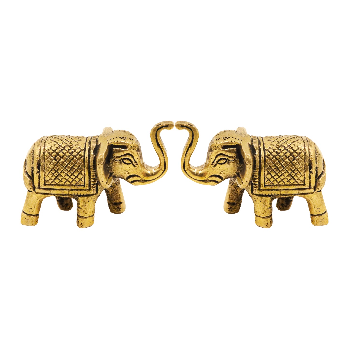 Brass Elephant Statue