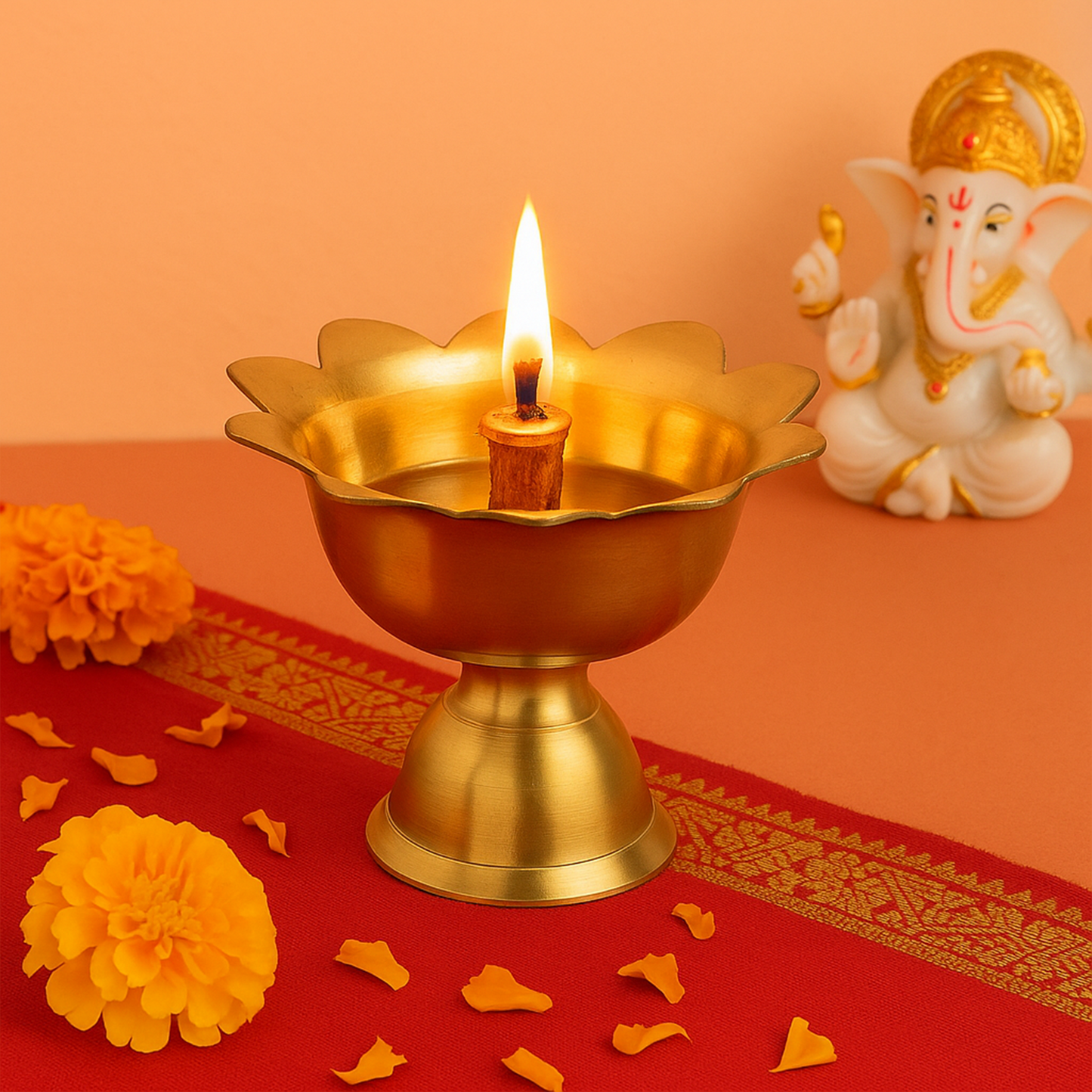 Brass Devadas Diya (Pital Devdas Deepak)
