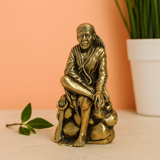 Brasss Sai Baba Statue