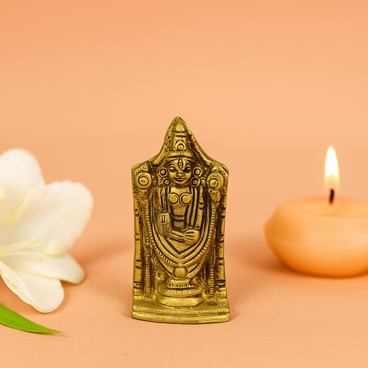 Brass Mini perumal Statue-2inch