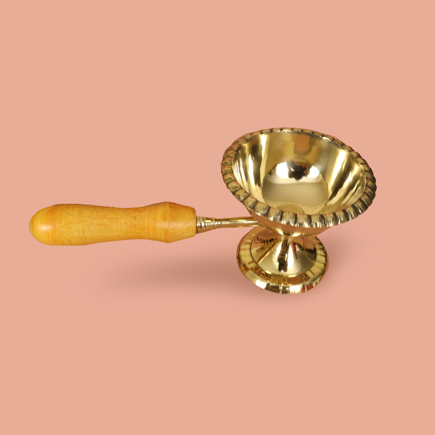 Gulab Karpoor Brass Diya