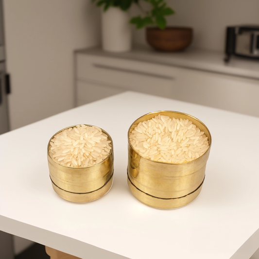 Brass Half Padi set of 2