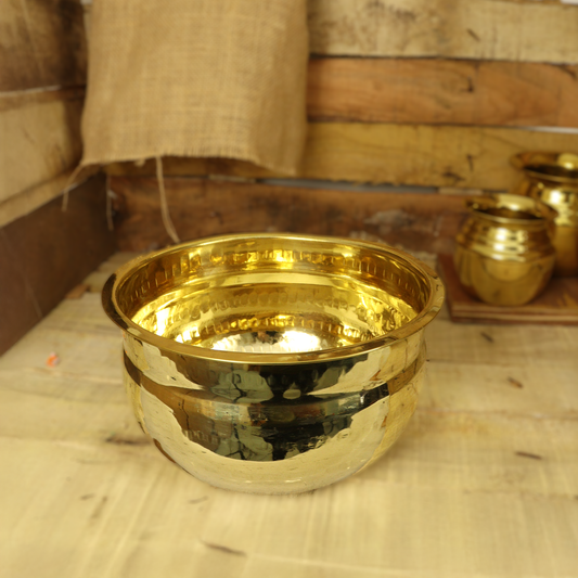 स्वर्ण पीतल चावल कटोरा