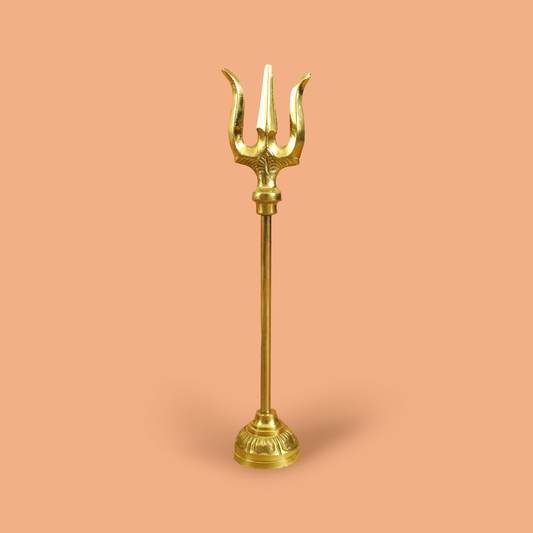 अम्मन त्रिशूल पीतल मूर्ति