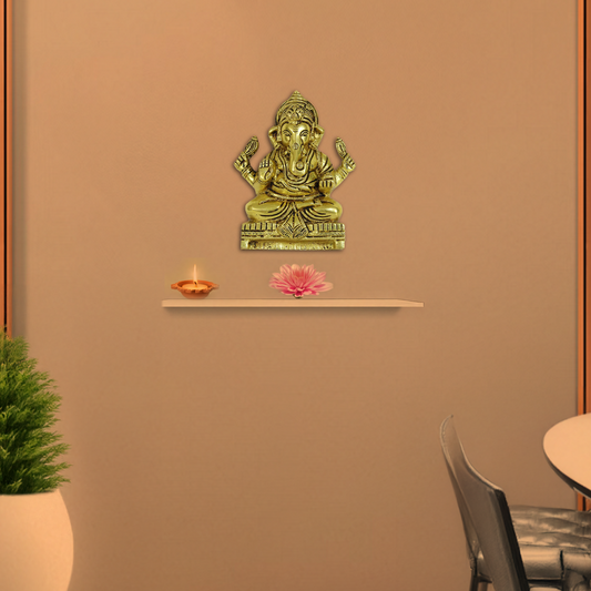 Brass Ganesh Wall Hanging