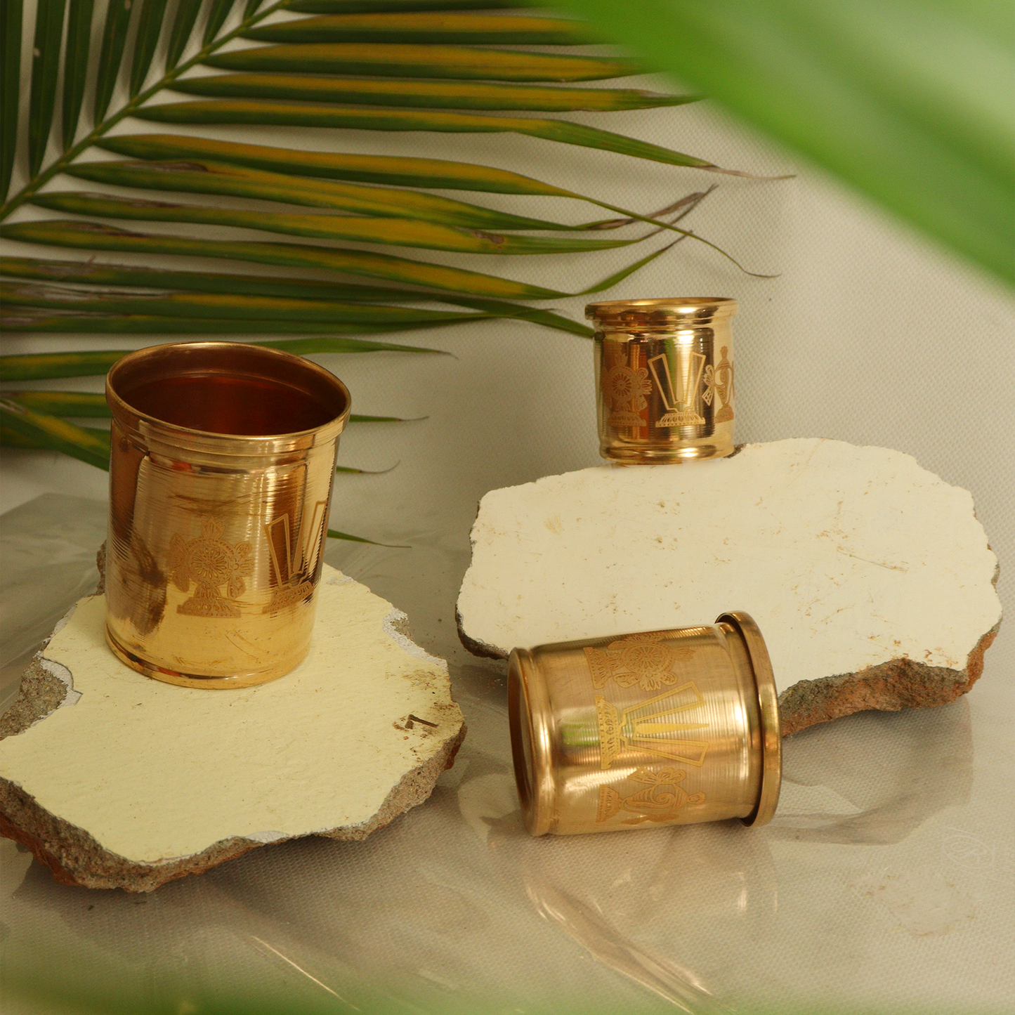 Copper Rice Measuring Set