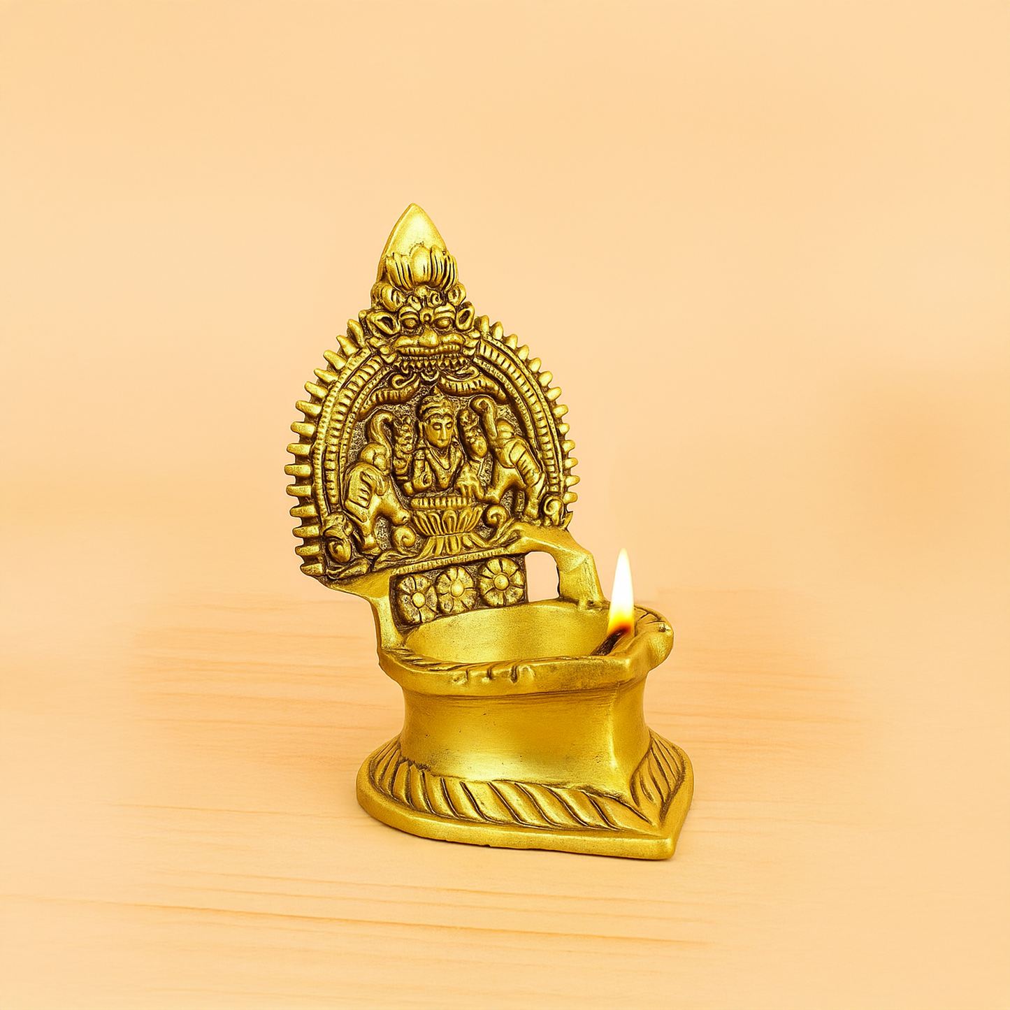 Antique Kamatchi Diya (Pital Prachin Kamakshi Deepak)