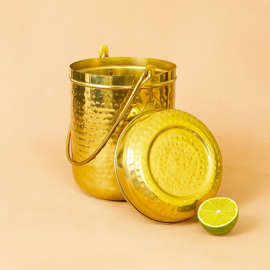 Brass Hammered Thukku