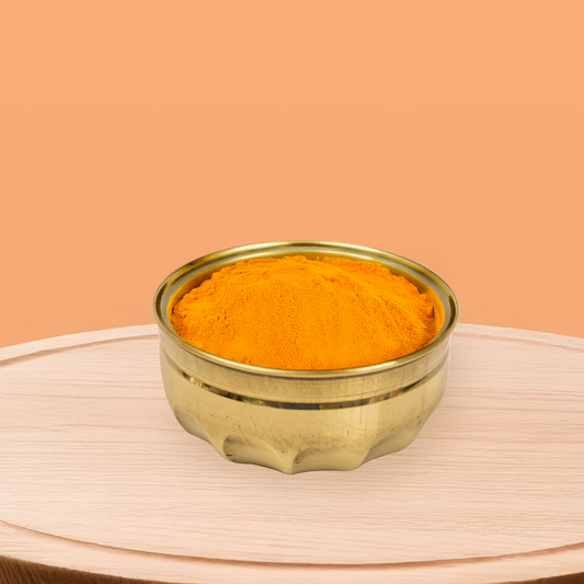 पीतल हल्दी चप्पल धारक