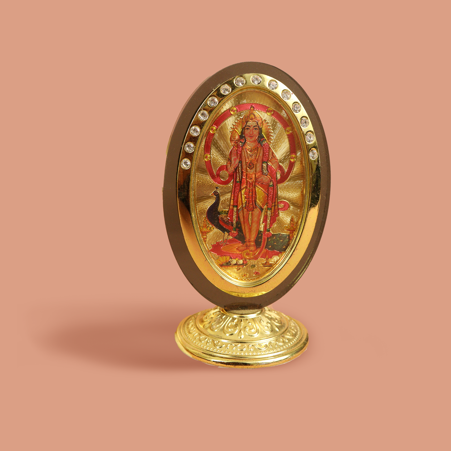 Murugan Oval Car Dashboard Idol