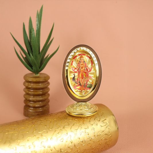 Murugan Oval Car Dashboard Idol
