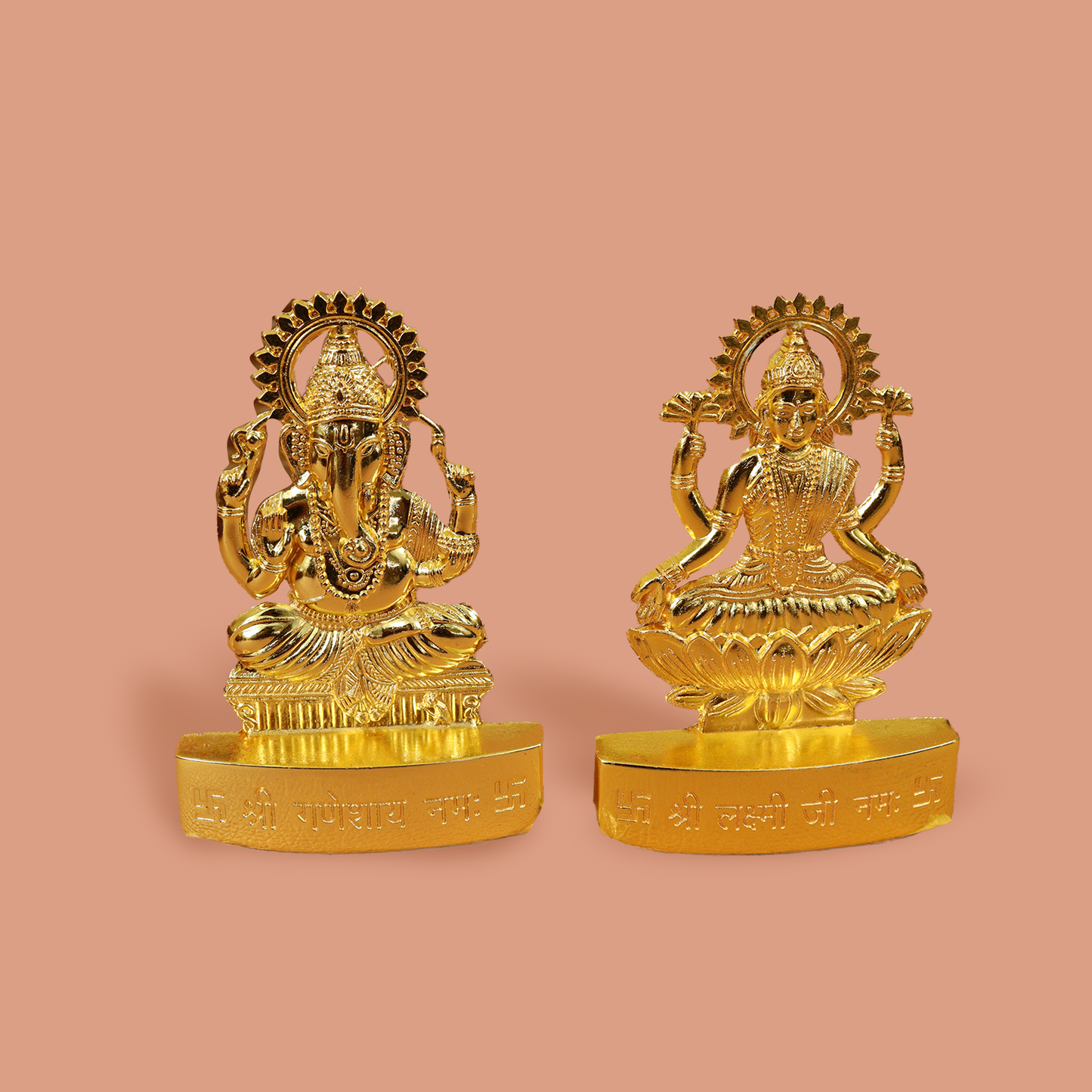 लक्ष्मी गणेश मढ़वाया प्रतिमा