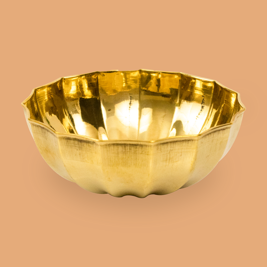 मंदिर के लिए पीतल का चंदन कटोरा