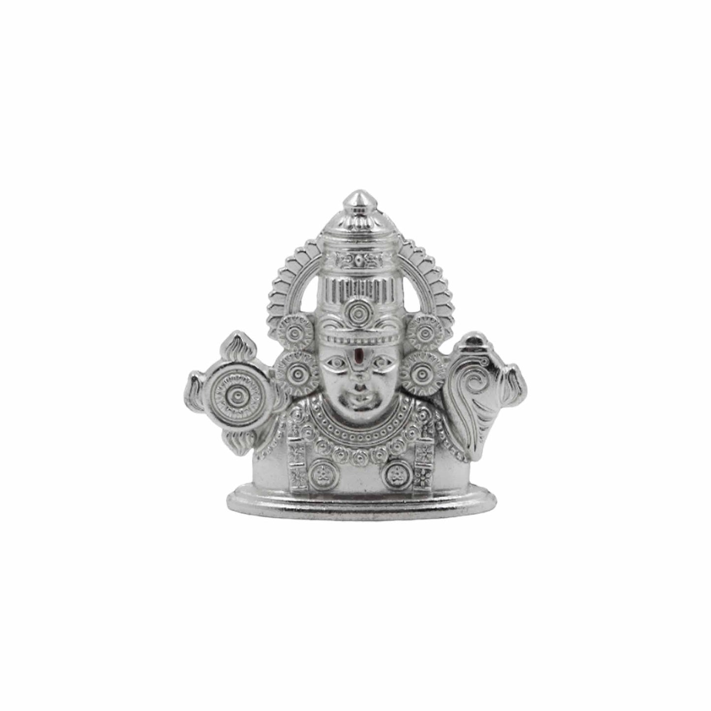 Varadharaja Perumal Face (Silver)