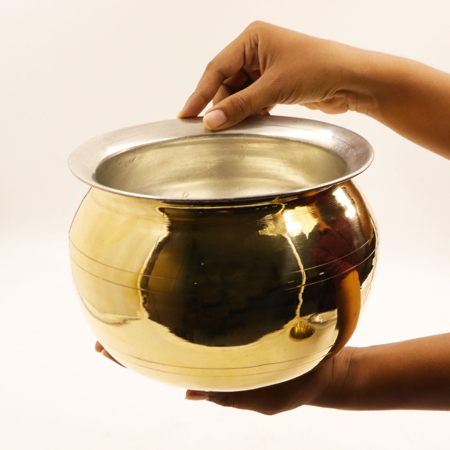 Brass Gravy Pot