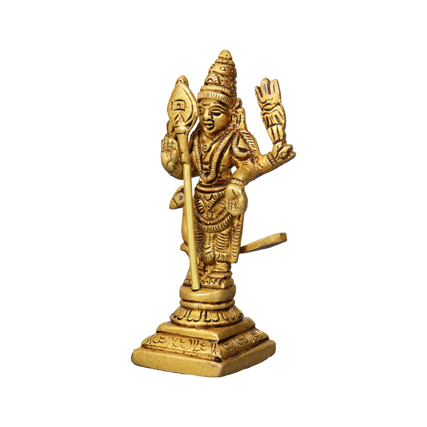 Brass Murugan Statue 4inch