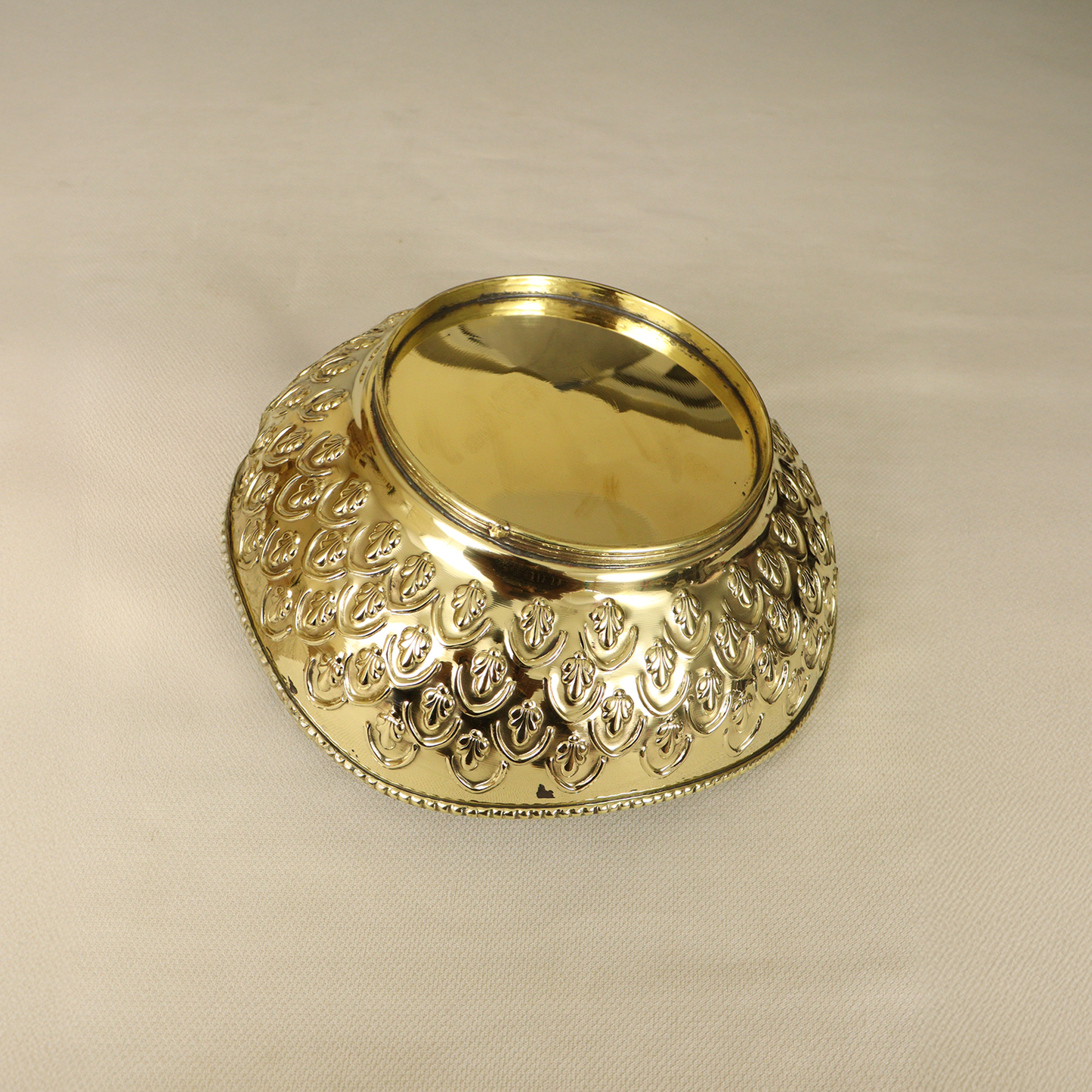 Brass Deep Bowl Fancy (Pital Deepak Katori Sundar)