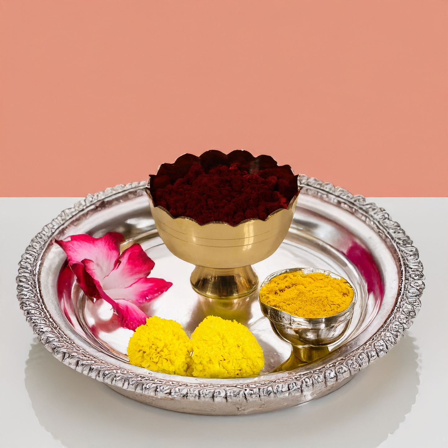 Brass Kamal stand