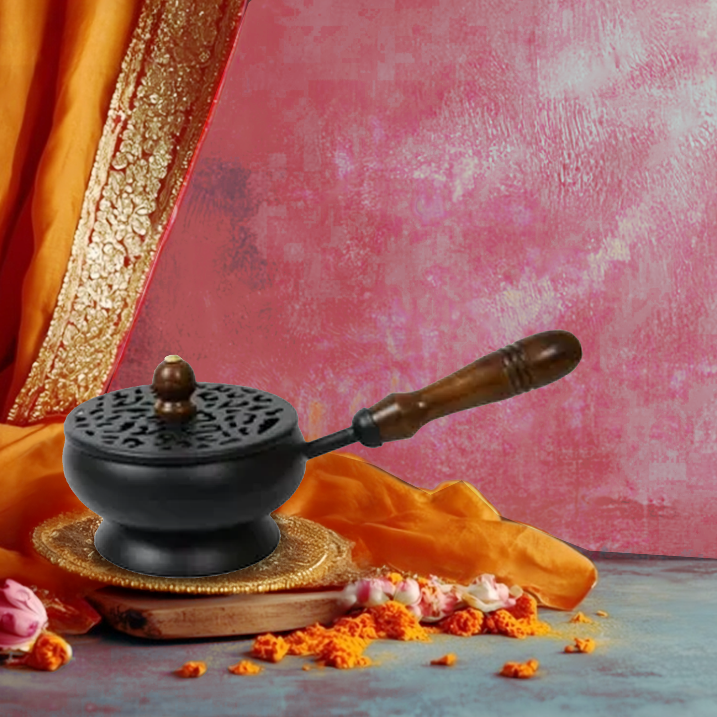 Black Dhoop Burner Holder