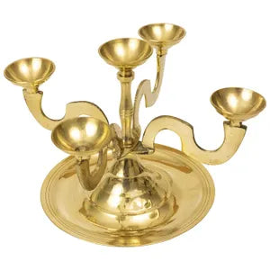 5 Face Karpoor Aarti Stand