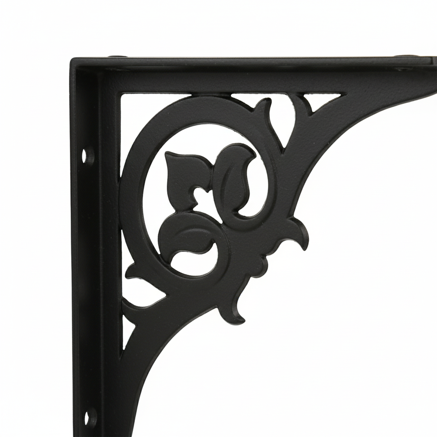 Wooden Pooja Shelf - Single Floral (Lakdi Puja Shelf Phool Design)