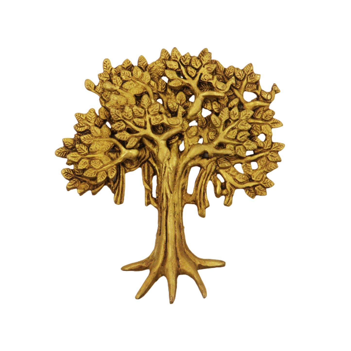 Brass Kalpvriksha Tree Wall Hanging (Pital Kalpa Vriksh / Wish Tree)