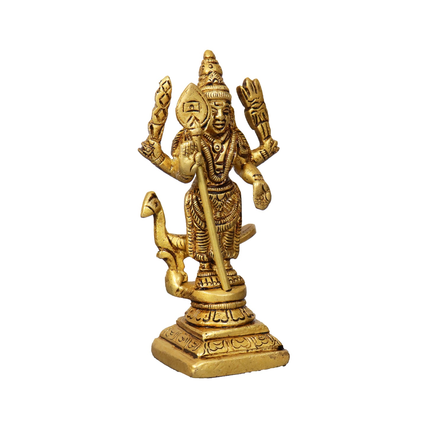 Brass Murugan Statue 4inch