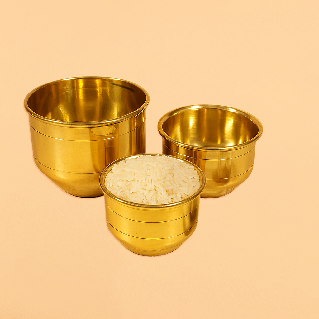 Brass Vatal Set