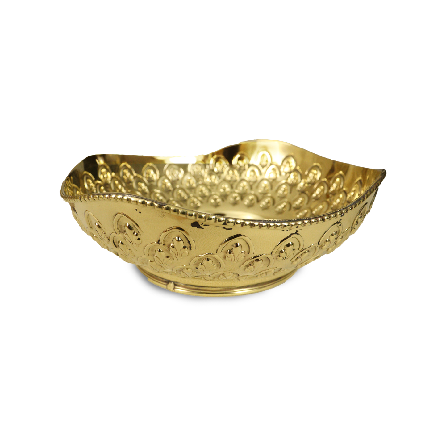 Brass Deep Bowl Fancy (Pital Deepak Katori Sundar)