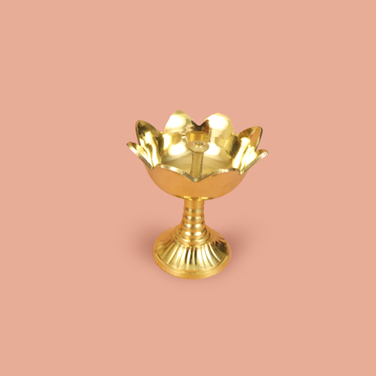 गोल्डन ब्रास दीया-एसएमडीपी बड़ा